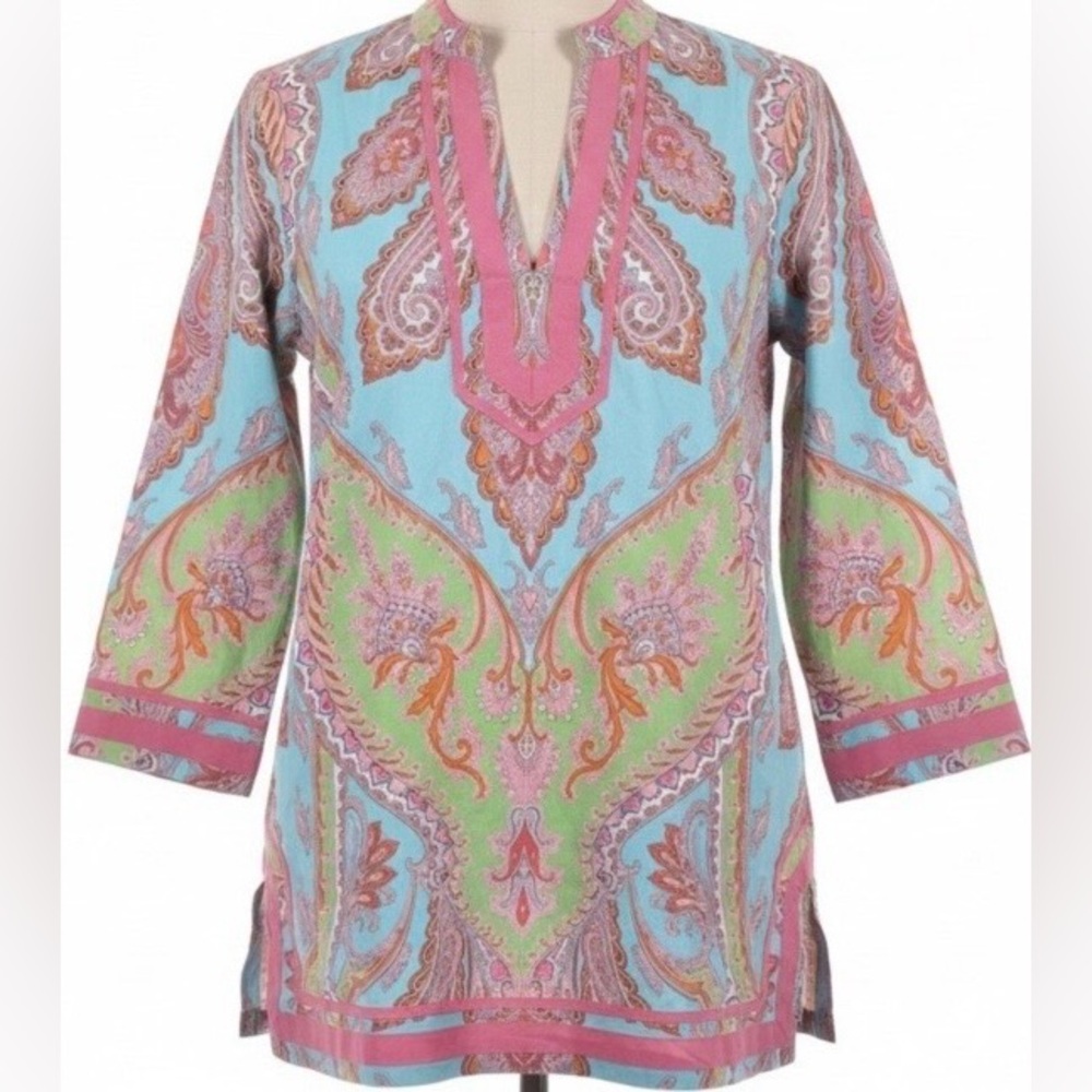 Brooks Brothers Paisley Tunic
